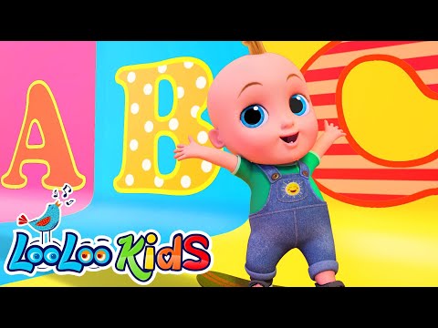 ABC Song 🔤🎶 | Best Alphabet Song A-Z & Nursery Rhymes | Sing Along for Kids | LooLoo Kids