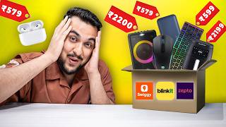 I Bought Cheapest Gadgets on Blinkit Zepto and Instamart!