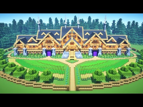 BASE DE SURVIE / MAISON GÉANTE ! TUTO MINECRAFT