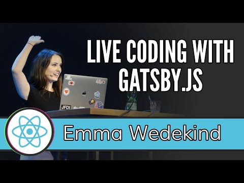 Live coding a Portfolio with Gatsby + GraphQL