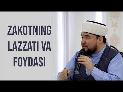 Zakotning lazzati va foydasi