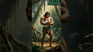 The rabbit 🐇 collect food 🥕 for baby rabbit but #shorts #tarzan