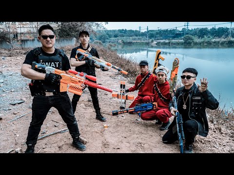 LTT Game Nerf War : Elite SEAL X Warriors Nerf Guns Fight Mr. Zero In Search Of Lost Treasure!