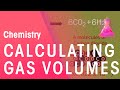 Gas Laws and Stoichiometry Concepts