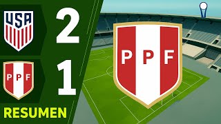 ¡RESUMEN FINAL MUNDIAL USA 2-1 PERU!
