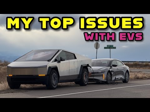 My Top 10 Problems With Electric Cars! Degradation, Winter Range, Service / Repair, Towing, & More