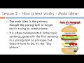 Understanding Main Ideas and Supporting Details