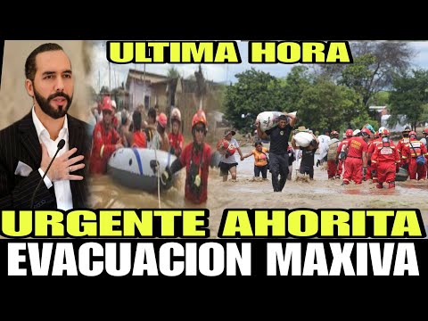 DIOS MIO !! ORDENAN EVACUASION MAXIVA EN EL OCCIDENTE DE EL SALVADOR  Y SALV4RLOS A TODOS