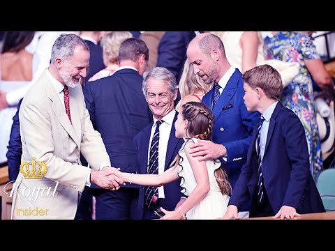 Adorable Moment George Intently Watches His Sister’s Diplomatic Gesture at Wimbledon - Royal Insider
