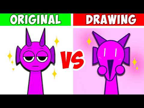 Incredibox Sprunki - Original vs Drawing | Normal Version vs Horror Version