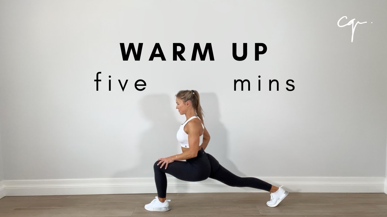 5 Minute Warm Up Routine - Caroline Girvan