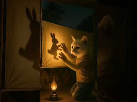 The kind kitten builds a television to help the villagers | AI Cinematic Film #DKT25Journey24