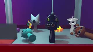 Fun Bot & Garnold Playing CLAW MACHINE Incredibox Sprunki Short!!