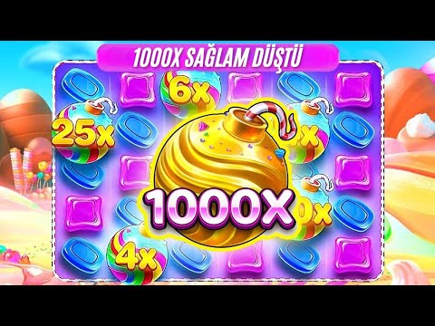 SWEET BONANZA 1000 🍭 BONANZA DA 1000X SAĞLAM DÜŞTÜ !! #slotoyunları