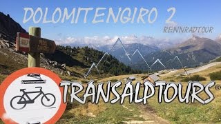 Radfahren macht doof! Dolomitengiro 2 / Teil 1 von 7
