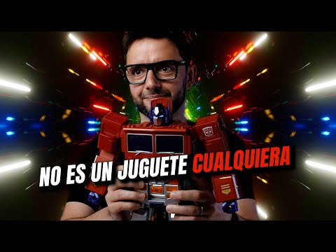 Este TRANSFORMER se transforma por sí solo, no es un juguete cualquiera. OPTIMUS PRIME de Robosen