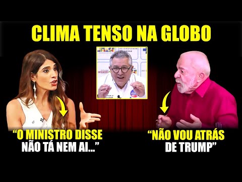 Ministro petista fala demais na Globo, é desmentido por militante e Lula enlouquece ao vivo!