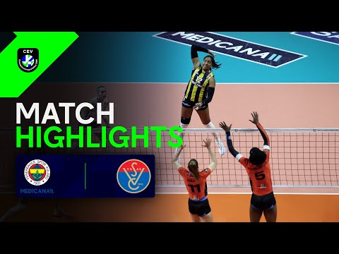 Highlights I Fenerbahçe Medicana ISTANBUL vs Vasas Óbuda BUDAPEST I CEV Champions League Volley 2025