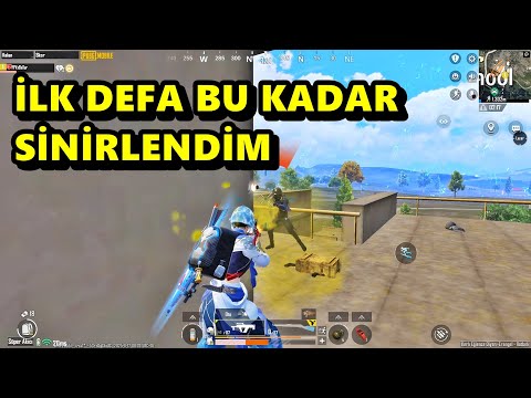 İLK DEFA BU KADAR SİNİRLENDİM ! ŞOK OLACAKSINIZ  BATUR GAME SOLO SQUAD PUBG MOBİLE