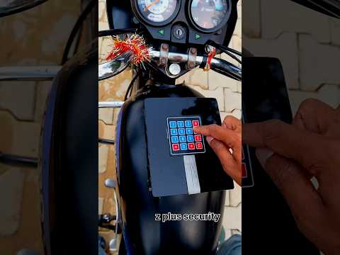 viral ATM bike  security feature shorts #funny #bikeride #bike #youtubeshorts #technology #shorts