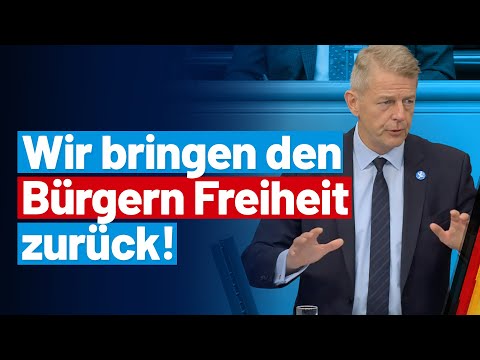 Karsten Hilse: Wir werden diesen Sumpf trocken legen! - AfD-Fraktion im Bundestag