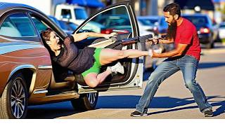 When Carjackers Mess With The Wrong Car Owners..!