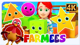Learn Shapes with Baby Songs & Nursery Rhymes for Kids
