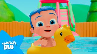 Seis Patitos 🦆 Juego en Familia |  FAMILIA BLU 💙 Canción Infantil | El Reino Infantil