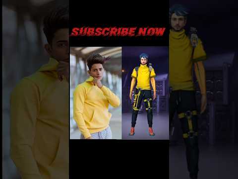 DANISH JAIN FREE FIRE CHARACTER GAME VS REAL LIFE PIC ๐คฏ#freefire #danish #photo #trending #shorts