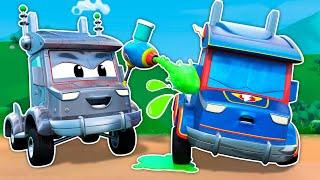Monster Truck Clone is Back! 🚗 Vehicles Cartoon for Kids | Super Truck