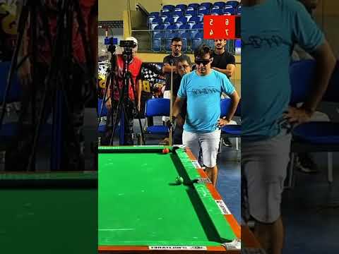 o cobrinha achou que já estava com o jogo ganho #sinucatododia #sinuquinha #bilhar #billiards