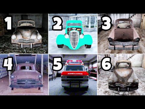 Granny All Chapters 1, 2, 3, 4, 5, 6 Car Escape Full Gameplay | Granny Chapters Car Escape Endings