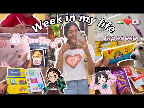 ✨Productive Week in my life (Learning Japanese, New Room, Ft.Hometown) | Pragati shreya✨🌸