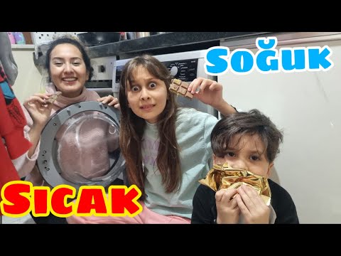 SOĞUK SICAK BUL BAKALIM RÜYA !! BABAM DUBAİ ÇİKOLATASI SÜRPRİZ YAPTI !!