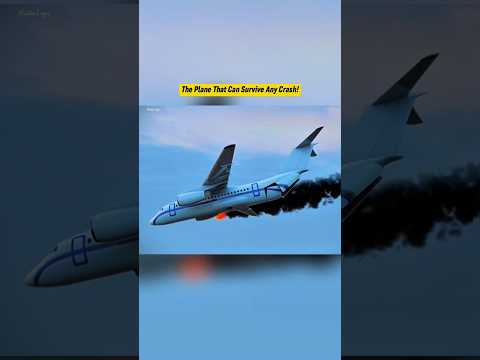 This Plane Could Save Thousands of Lives! #safestplane #airplanesafety #planecrash #facts #shorts