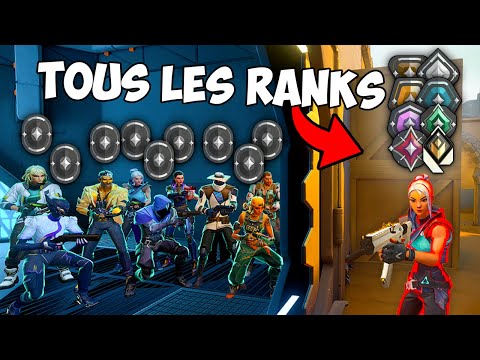 TOUS les RANKS de VALORANT contre 9 Fer !