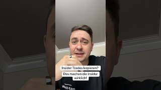 So nutzt du Insider Informationen! #finanzen