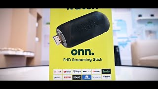 Walmart onn. FHD Streaming Stick Unboxing & Review