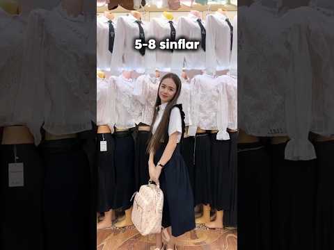 Məktəb alışverişi 👗👔🎓Kombin