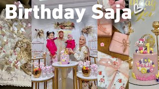 Birthday Saja 🎂🎊 | أول عيد ميلاد لسجى 👧🏻💞 عيشو معانا الأجواء 🥳🎁 و التحضيرات