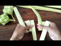 Ketupat Weaving Techniques and Steps
