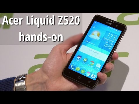 (ENGLISH) Acer Liquid Z520 hands-on: large screen meets low price