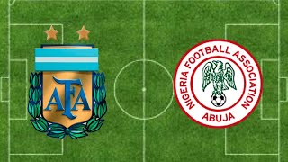 Argentina vs Nigeria 2 - 4 RESUMEN GOLES Amistoso Internacional 14 - 11 - 2017