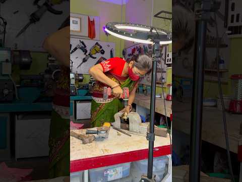 Mini Brass Bell Thread Repair For Lathe Machine #shorts #video
