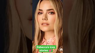 Rebecca Rittenhouse on screen love stories 💕 #youtubeshorts #behindthescenes