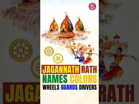 🛞Jagannath Rath Yatra Facts🛞: Names🛕 | Colors🎨 | Wheels🚩 | Guards🛡️& More! #rathyatra2025 #jagannath