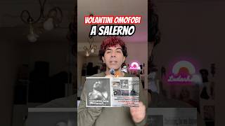 Volantini omofobi nei pressi dell’università di Salerno #stopomofobia 🌈