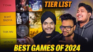 🎮 Best Games of 2024 Tier List! | Ctrl Alt Desi Podcast Day 2 🎙️