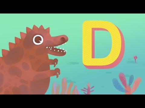 Letter D video for kids