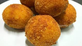 Картофельные крокеты с сыром. Шикарный ПЕРЕКУС ЗА 15 МИНУТ